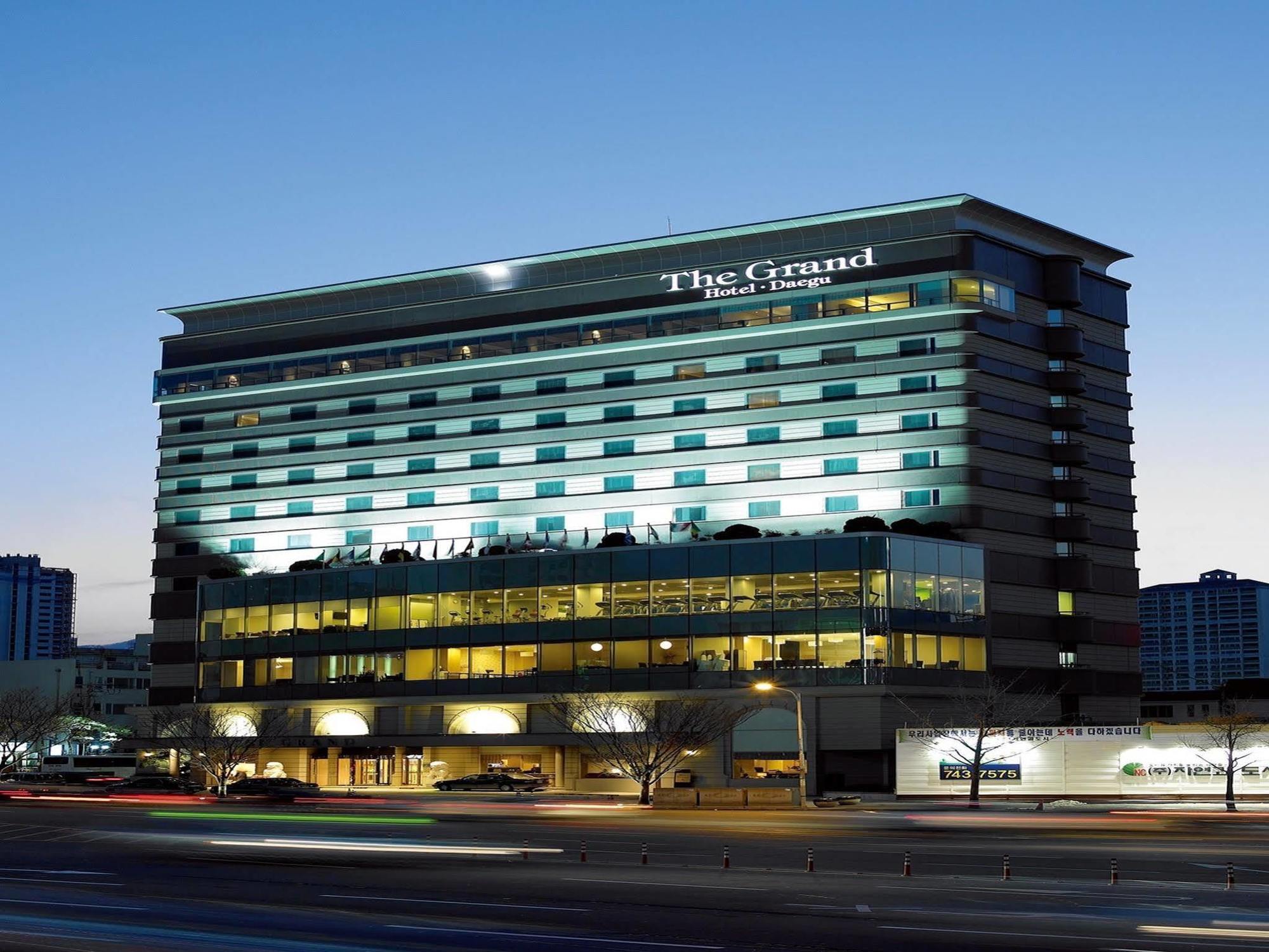 Daegu Grand Hotel Exterior foto