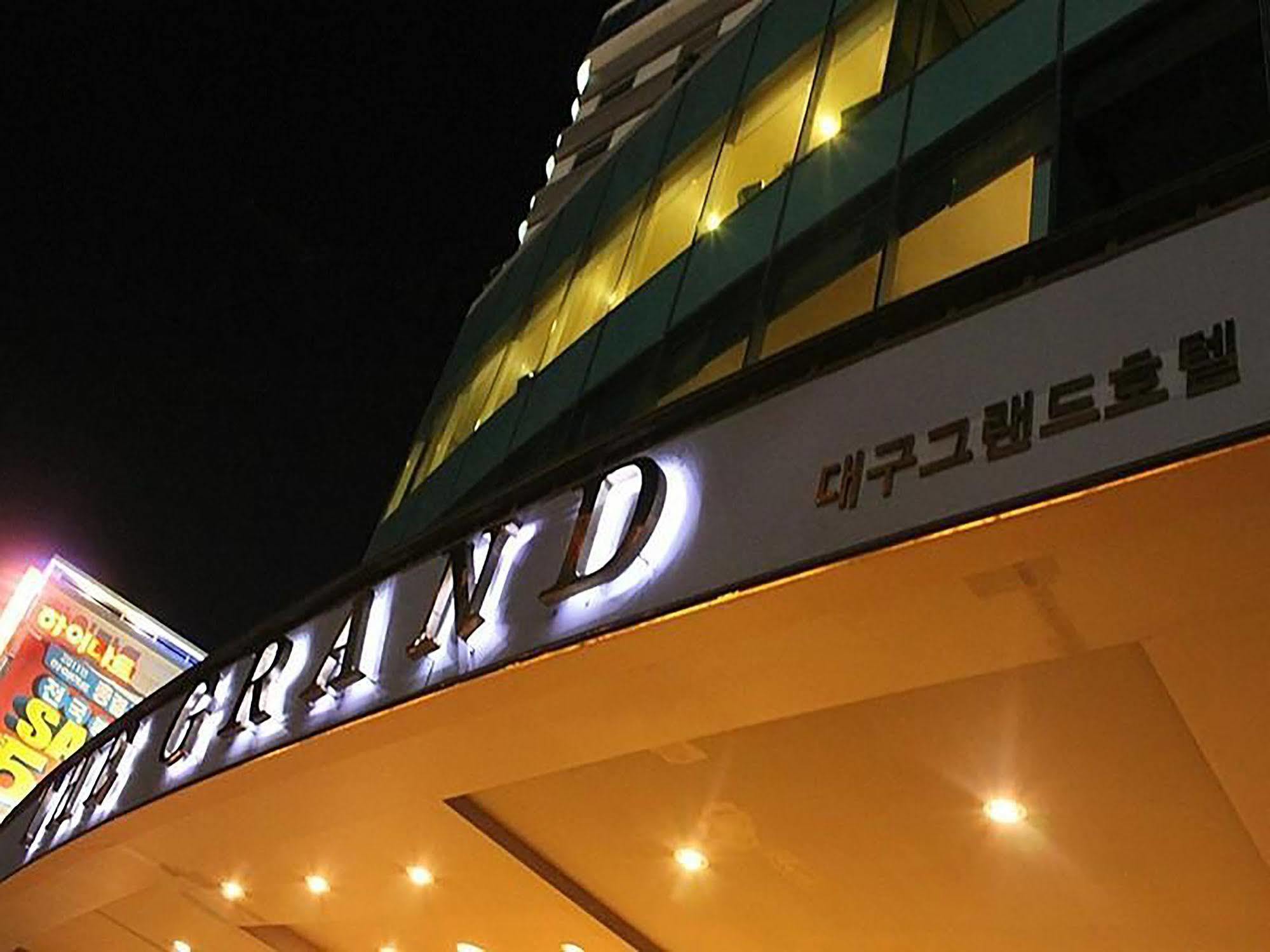 Daegu Grand Hotel Exterior foto