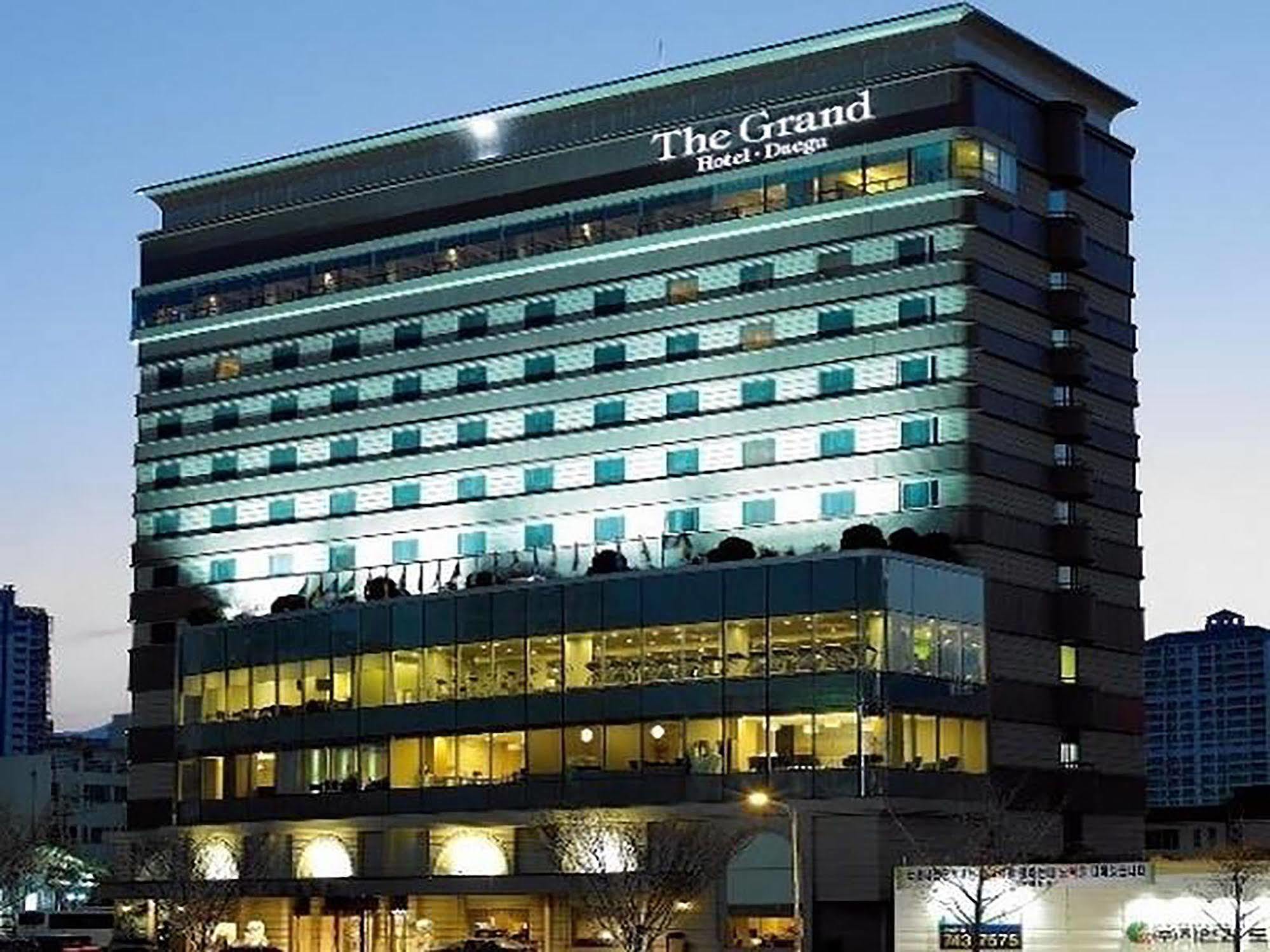 Daegu Grand Hotel Exterior foto